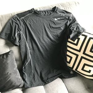 Black Nike Athletic Shirt, Men's Pro Combat